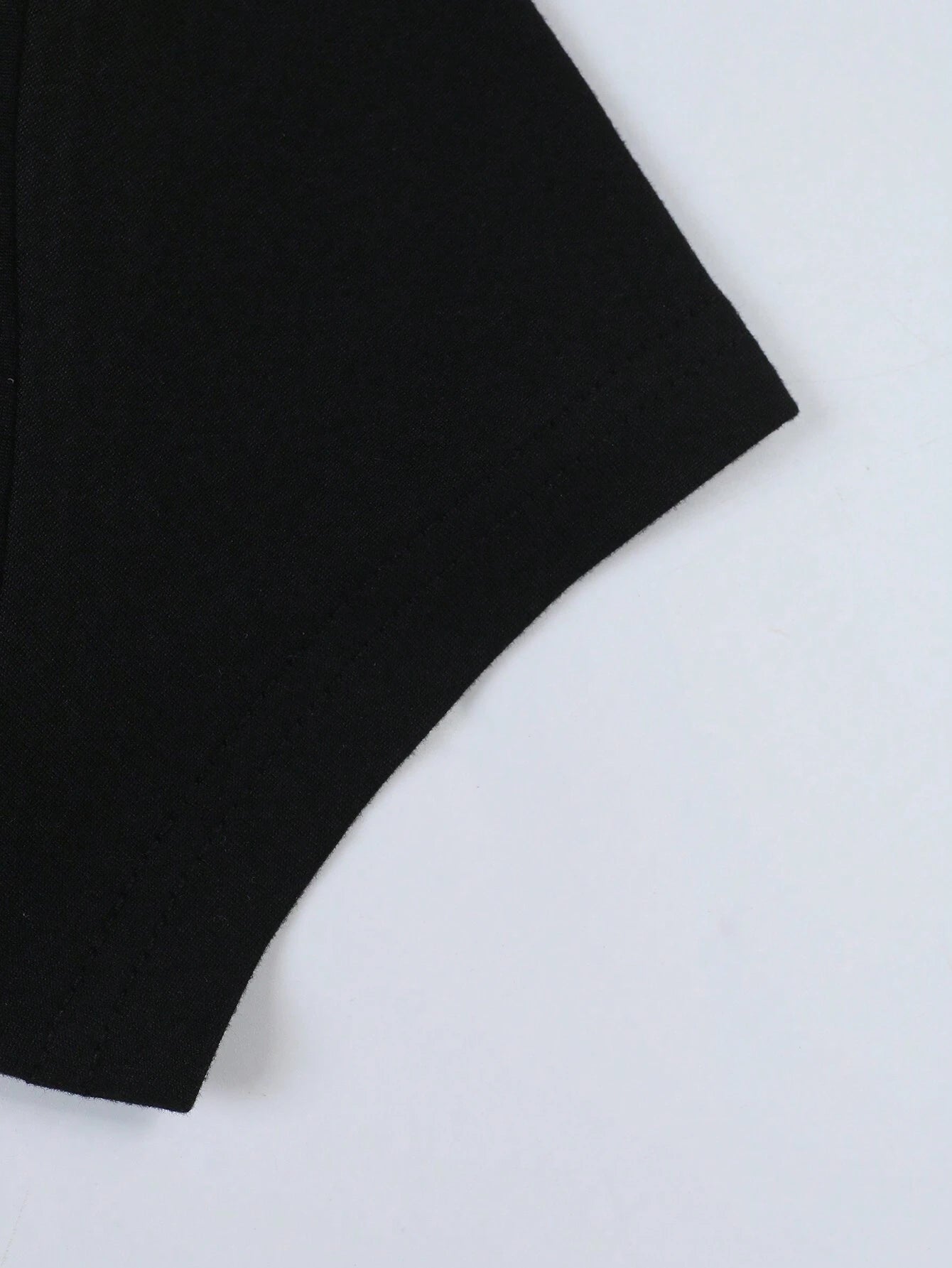 camiseta manga corta unicolor