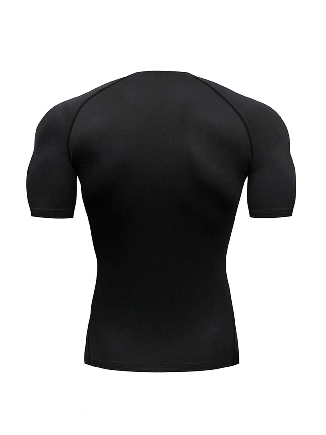 camiseta deportiva compresiva hombre