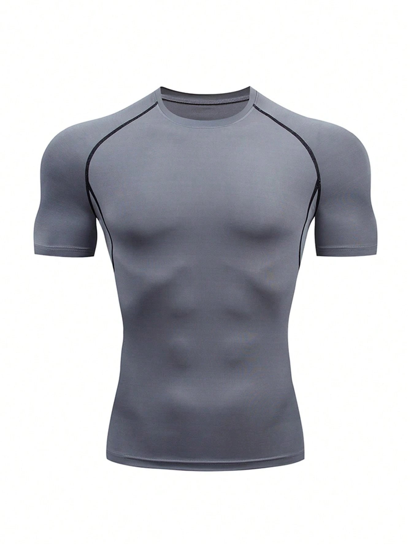 camiseta deportiva compresiva hombre