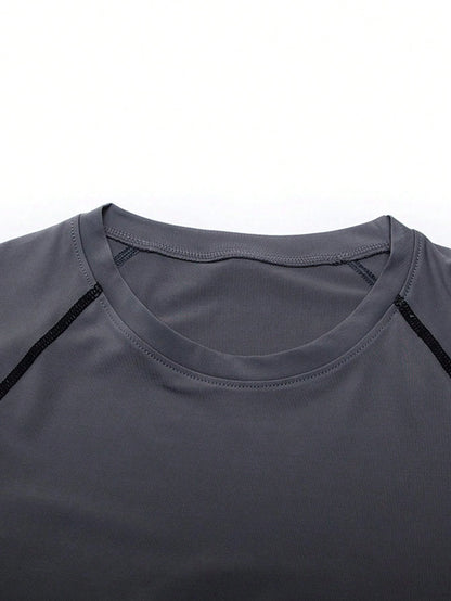 camiseta deportiva compresiva hombre