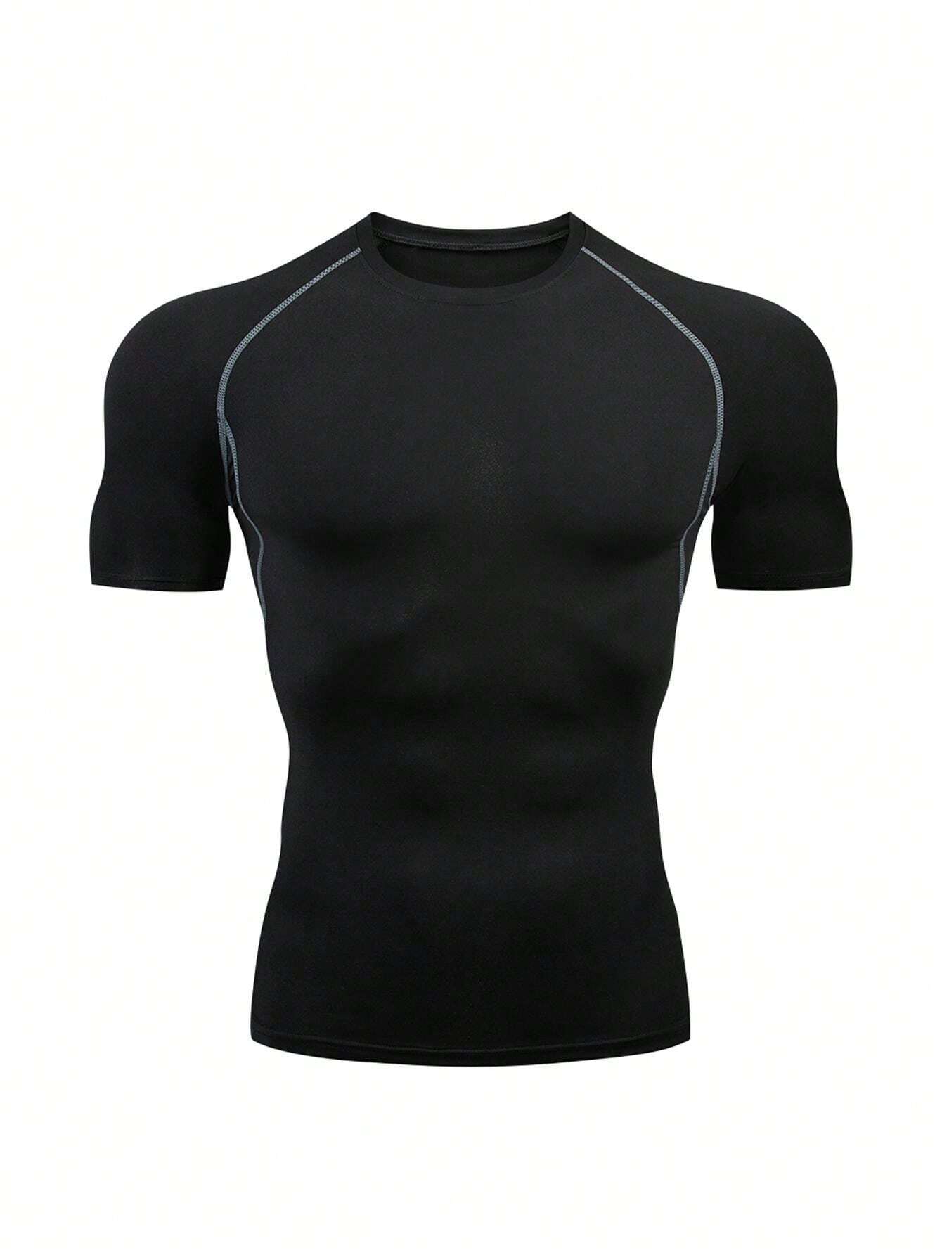 camiseta deportiva compresiva hombre