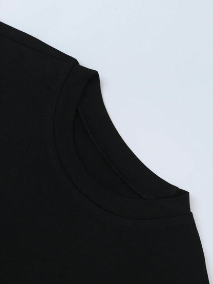 camiseta manga corta unicolor