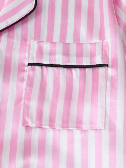 Conjunto de pijama de satén