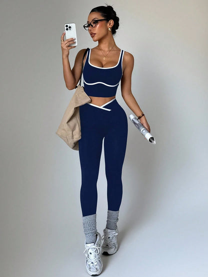 Conjunto de ropa deportiva sin costura