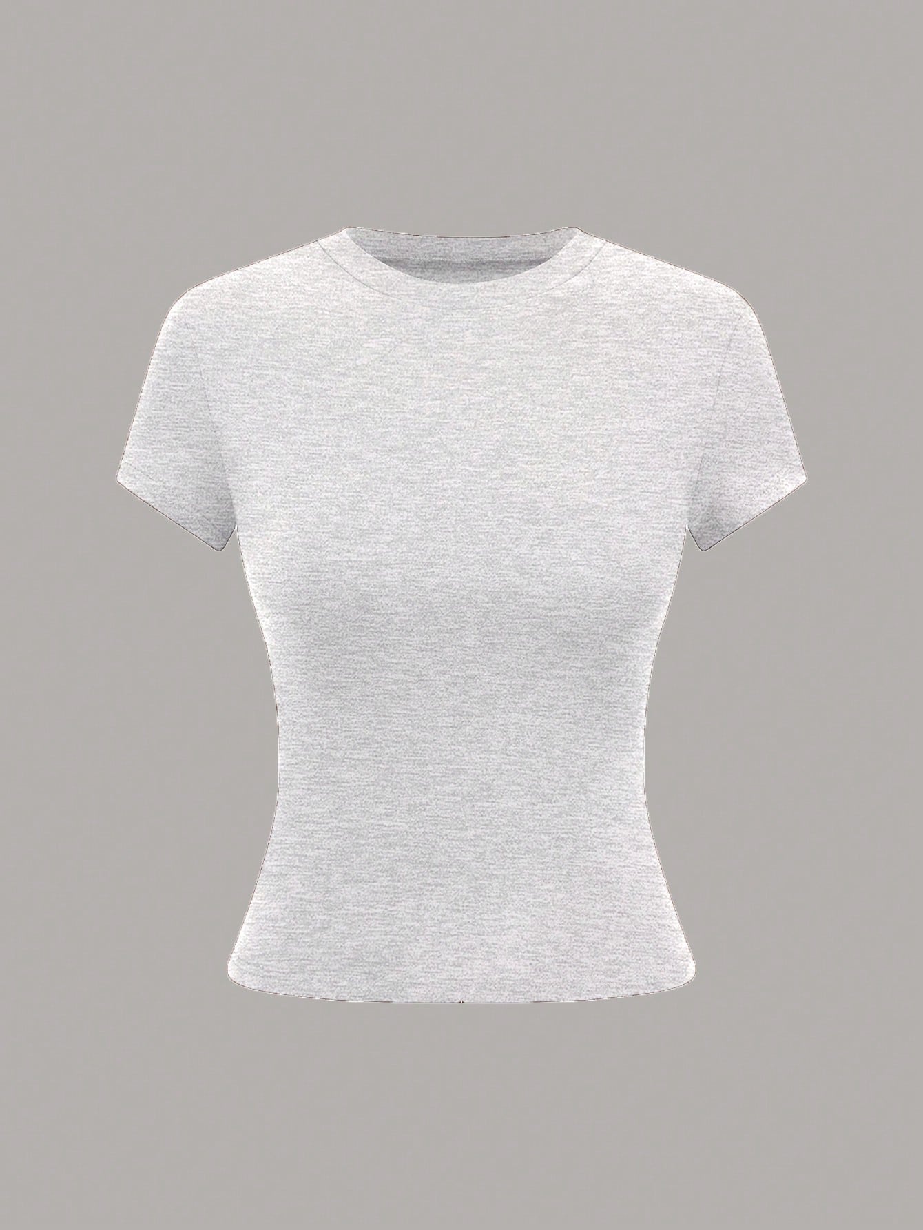 camiseta manga corta unicolor