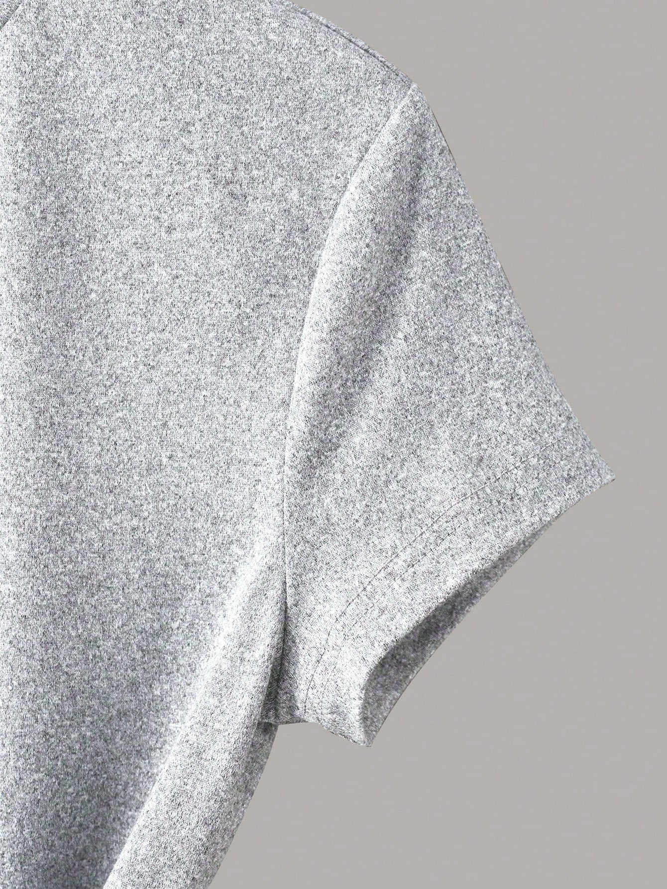 camiseta manga corta unicolor